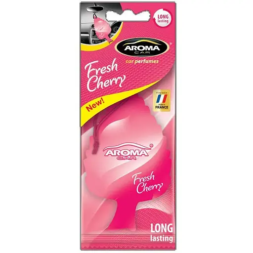 Ароматизатор Aroma Car Leaf Fresh Cherry свежая вишня - фото 1