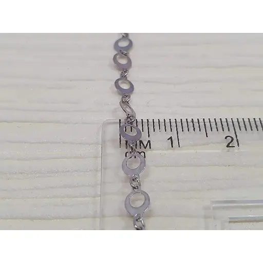 Серебряная цепочка Аметист 05006Р 45 - фото 2