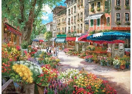 Пазл Anatolian Квітковий ринок у Парижі 1000 ел. (3106) - фото 2