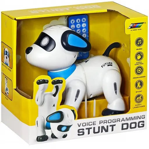 Інтерактивна іграшка Собака-Робот SHT K21 White - фото 5