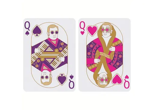 Карты игральные United States Playing Card Company Bicycle Elton John (ВР_КГБЕД) - фото 6