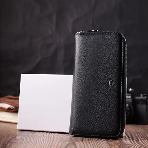 Шкіряний гаманець ST Leather 20х10х2 см acs0028488 - фото 8