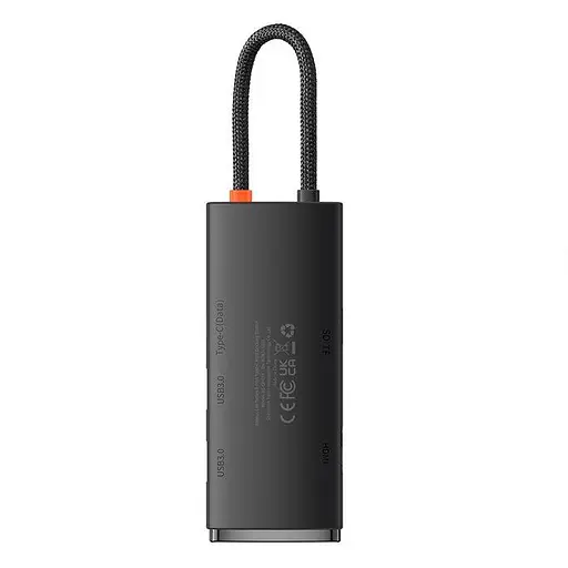 Хаб-адаптер - кардридер Baseus Lite Series 6-Port Usb-C Hub WKQX050001 - фото 2