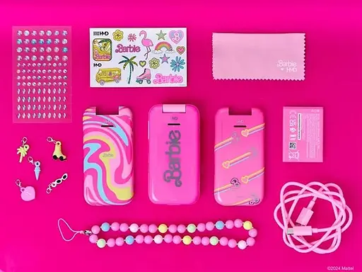Мобильный телефон HMD Barbie Phone Pink - фото 7