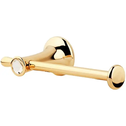 Тримач для туалетного паперу Kugu Bavaria 312G Золотий - фото 1