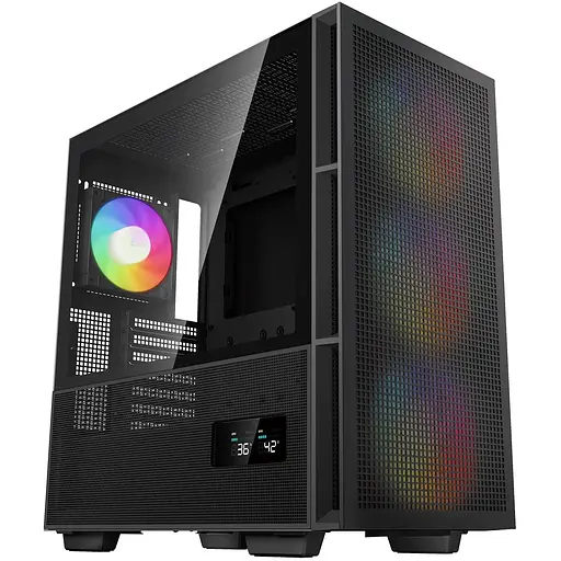 Корпус DeepCool CH560 Digital Black (R-CH560-BKAPE4D-G-1) без БЖ