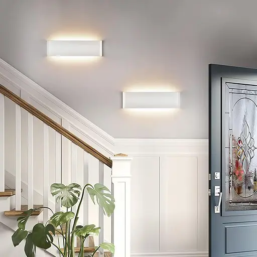 Світлодіодний настінний світильник для приміщень Mille Lucciole 24W 4500K нейтральний білий, алюміній, 2 шт. - фото 2