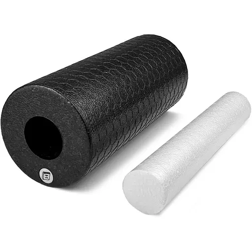 Масажний ролик EasyFit LightWeight 33х14 см з масажером для стоп 33х6 см (EF-2035-1) - фото 1