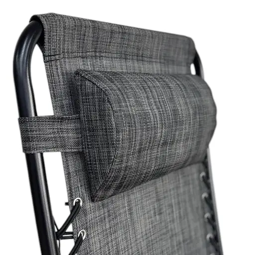 Розкладне крісло шезлонг Leobro Zero Gravity Dark Grey (LB-ZGC-A1-DGR) - фото 3