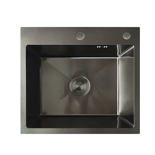 Кухонна мийка Mixxus MH5045 Nano-Black MX1926, Графит - фото 1