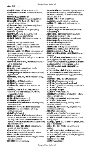 Collins Latin Dictionary (Collins Essential Dictionaries) - фото 9