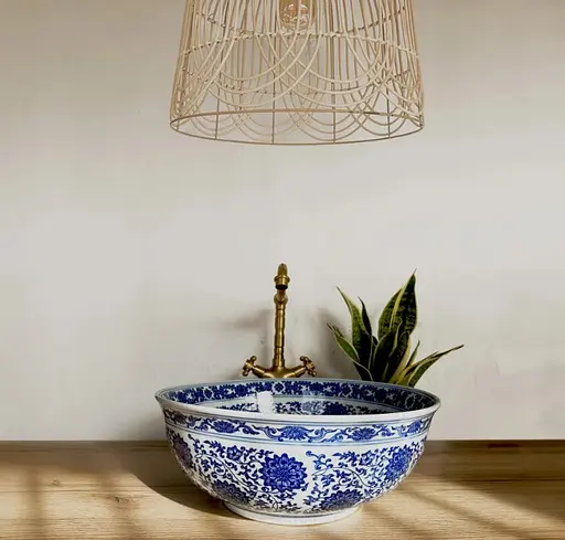 Умивальник Rea Bella накладний REA-U7503, Цветной - фото 3