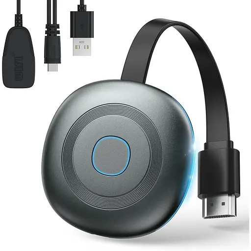 Miracast HDMI Dongle, бездротовий HDMI-адаптер для дублювання екрана 4K, передавач