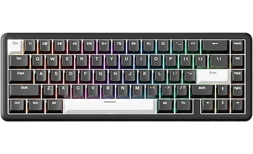 Клавиатура Attack Shark X65 HE Black (X65-HEMS-B) - фото 1