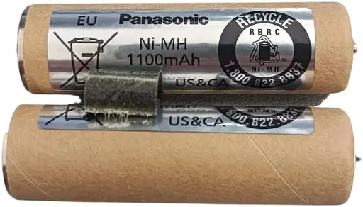 Аккумуляторы Panasonic WER1511L2508 для машинок для стрижки ER1511, ER1611, 2 шт. - фото 2