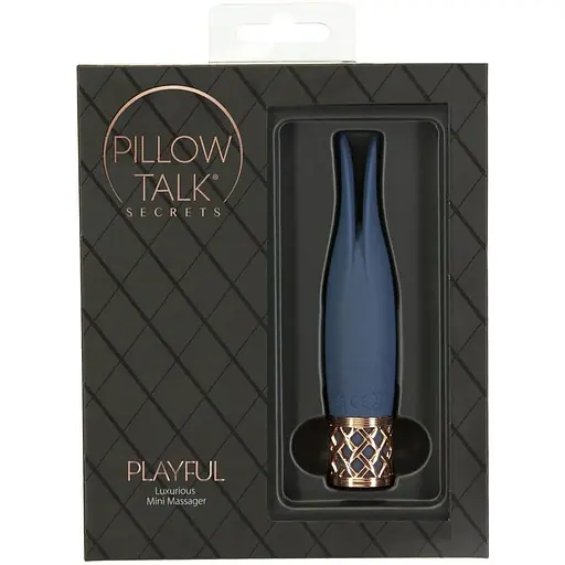 Вібратор Pillow Talk Secrets Playful Clitoral Vibrator Blue - фото 5