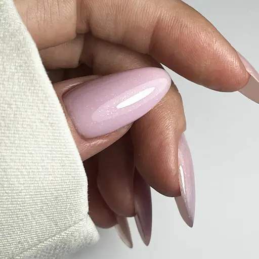 Рідкий гель для укріплення та моделювання Joia vegan PolyLiquid gel Lilac Veil 8 мл - фото 5