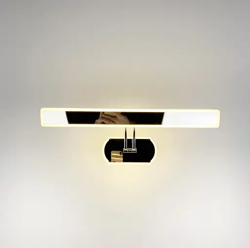 Настінний світильник для інтер’єрного підсвічування квадратної форми Line.F колір корпусу чорний - фото 6