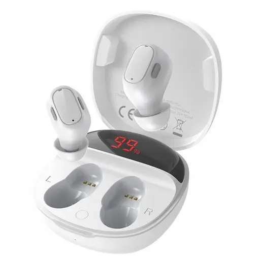Навушники TWS Baseus Encok WM01 Plus White (NGWM010002)