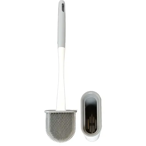 Йоржик для унітазу Werk WTB-01 силіконовий білий (138078) - фото 2