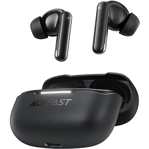 Навушники TWS Acefast W5 hybrid noise reduction black - фото 5