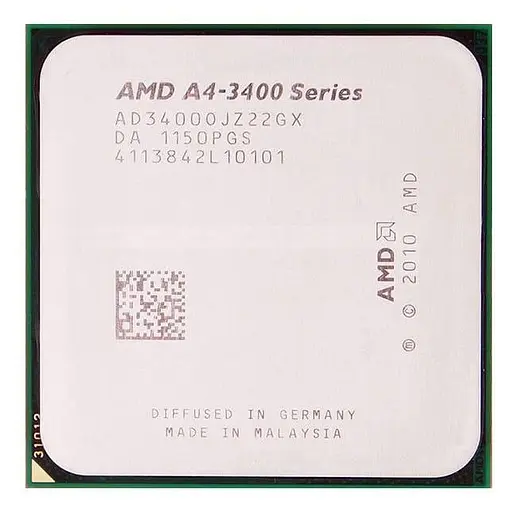 Процессор AMD A4-3400 (AD3400OJHXBOX) (CPDTAM00310) (Socket FM1, 2T, 2.7 ГГц, Box) - фото 2