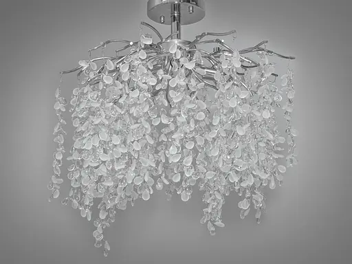 Стельова кришталева люстра Гліцинія - фото 2