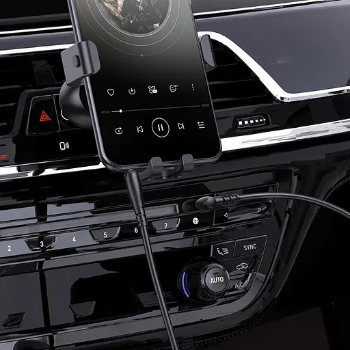 Аудіокабель BOROFONE BL10 AUX audio cable 2m Black - фото 5