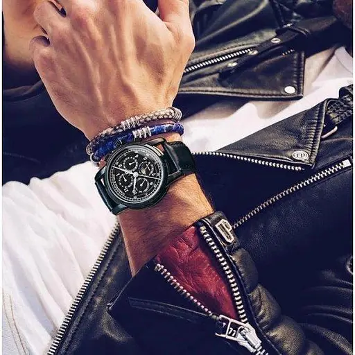 Часы мужские наручные Carnival Sky Moon (Черные) - фото 2