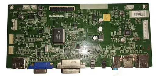 Материнская плата монитора NEC NH223 VL-2218 REV:1A "Б/У" - фото 1