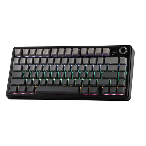 Игровая механическая клавиатура Aula F75 Max / Три режима подключения / LEOBOG Reaper Switch , Черный - фото 2