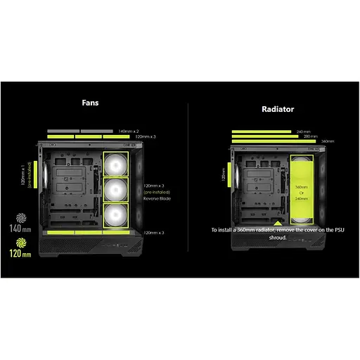 Корпус MSI MAG PANO 130R PZ без БЖ Black (MAG PANO 130R PZ) Без БП - фото 5