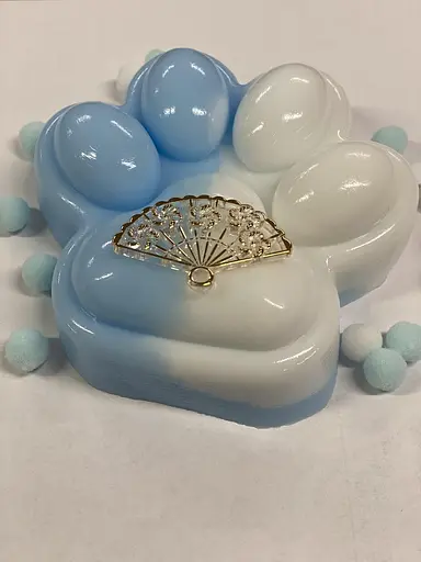 Таба лапка A-Toys велика 13 см антистрес блакитна - фото 2