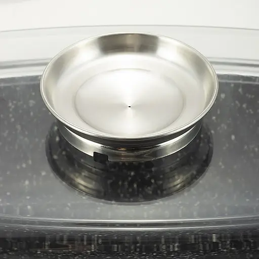 Гусятница индукционная 5.5 л с крышкой из жаропрочного стекла и аромаручкой с мраморным покрытием, Zauberg Черный 87598 - фото 8