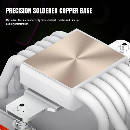 Кулер для процесора GameMax Sigma 620 White (SIGMA 620 WH) - фото 11