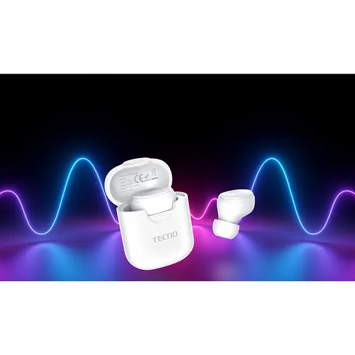 Навушники Tecno Minipods M1 Mono White (4895180759475) - фото 9