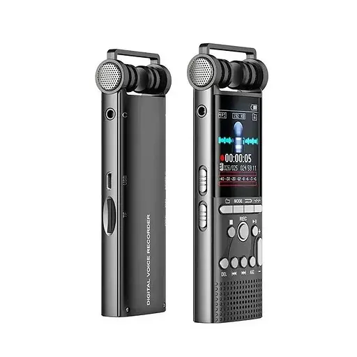 Профессиональный цифровой диктофон с линейным входом Savetek GS-R06 32 Гб памяти стерео SD до 64 Гб - фото 4