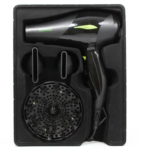 Фен для сушіння та укладання волосся Gemei GM-150 з дифузором - фото 7