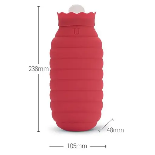 Грелка Xiaomi Jordan-Judy 620 мл Red - фото 2