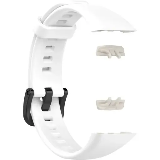 Ремінець DK CDK Silicone Sport Band Classic для Huawei Band 6 (011342) (white) - фото 2