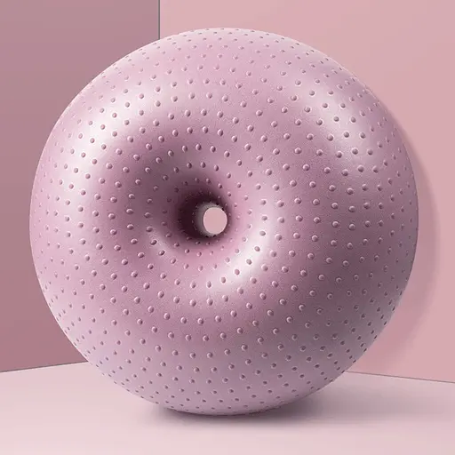 М’яч фітнес, BT-SFB-0012, 900 г, 45 см, пончик-їжак (В асортименті) - фото 2