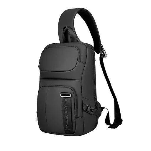 Рюкзак міський з одного лямкою Mark Ryden 7633 12л Black (17597)