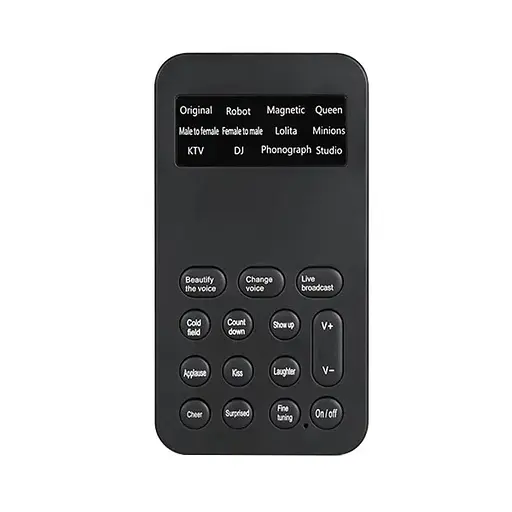 Изменитель голоса Voice Changer VC-12 для телефона или компьютера