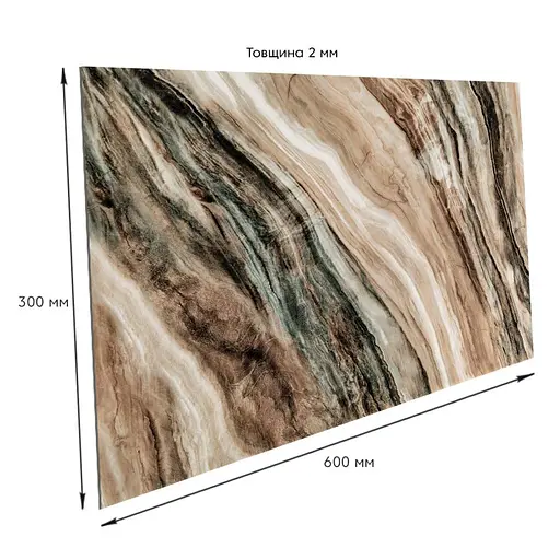 Самоклеящаяся стеновая PET плитка 600х300х2мм SW-00002309 - фото 3