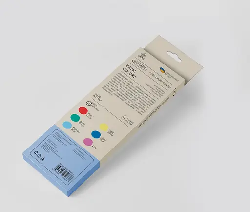 Набір кольорових лінерів, 6 кольорів, 6 set Basic colors, IDEA10-AL6BASIC, 99IDEAS - фото 3