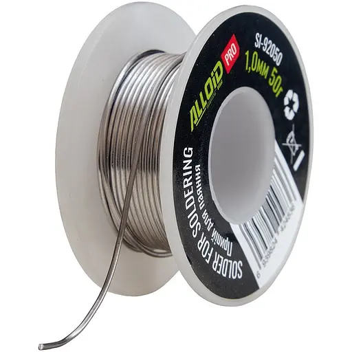 Припій для паяння Alloid Building Tools 1 мм 50 г (SI-92050) - фото 1