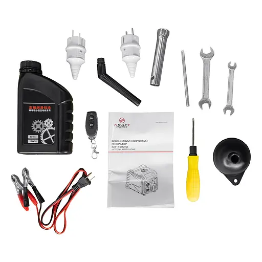 Генератор інверторний бензиновий 3.8 кВт Kraft KRF-4000GI (41-00310) - фото 6