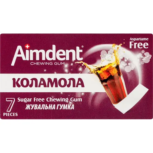 Жевательная резинка Aimdent Colamola 14.5г