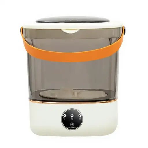 Портативная стиральная машина с отжимом 36 Вт 850 об/мин с баком на 12 литров мини стиральная машинка Белый ZhiyuClean HP-35015-61W