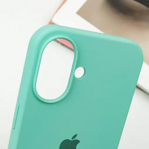 Чохол Epik Silicone Case Full Protective AA для Apple iPhone 16 Plus 6.7 Бірюзовий/Marine Green - фото 5